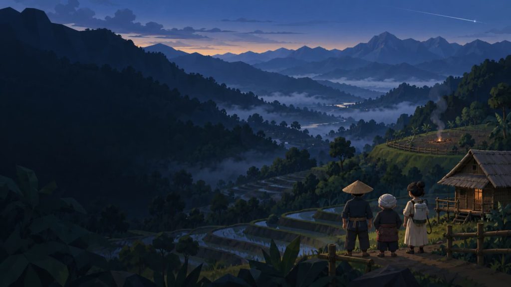 Under Two Skies — เกมไร่หมุนเวียนใต้เงาดาวเทียม
